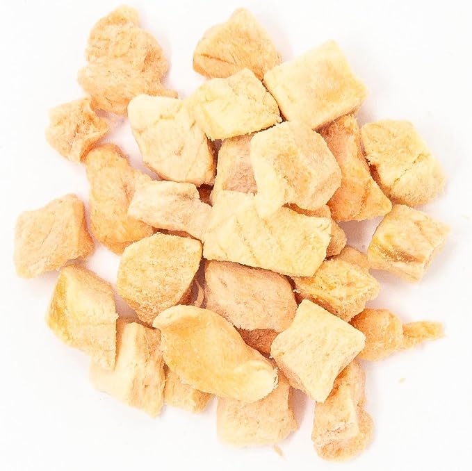 hotspot pets Freeze Dried Salmon Treats for Cats & Dogs -Made in USA-1LB BIG BAG -Resealable-Single Ingredient All Natural Grain-Free- Perfect for Training, Topper or Snack (Salmon Poke)