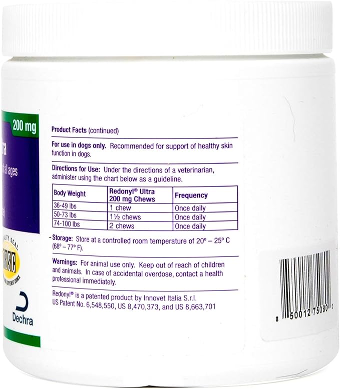 Dechra Redonyl Ultra Soft Chews for Dogs (200mg), 120 Soft Chews