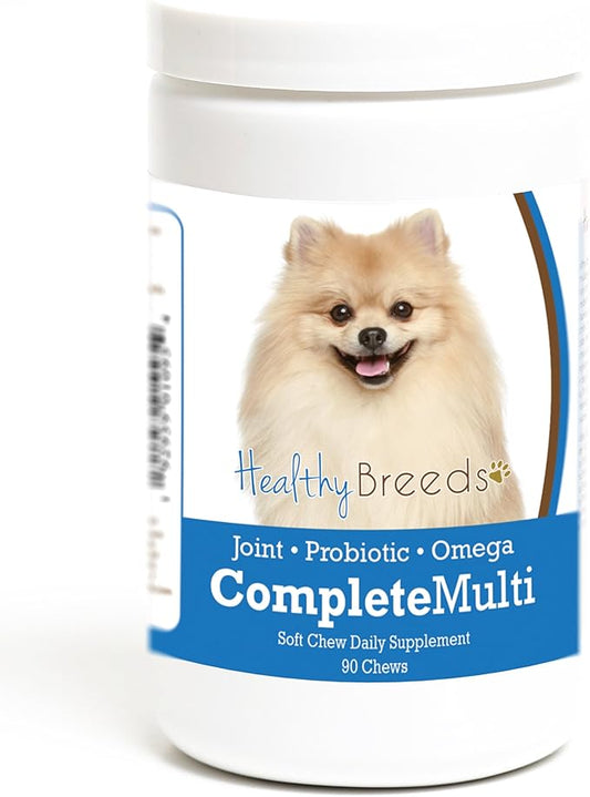Healthy Breeds Pomeranian All in One Multivitamin Soft Chew 90 Count