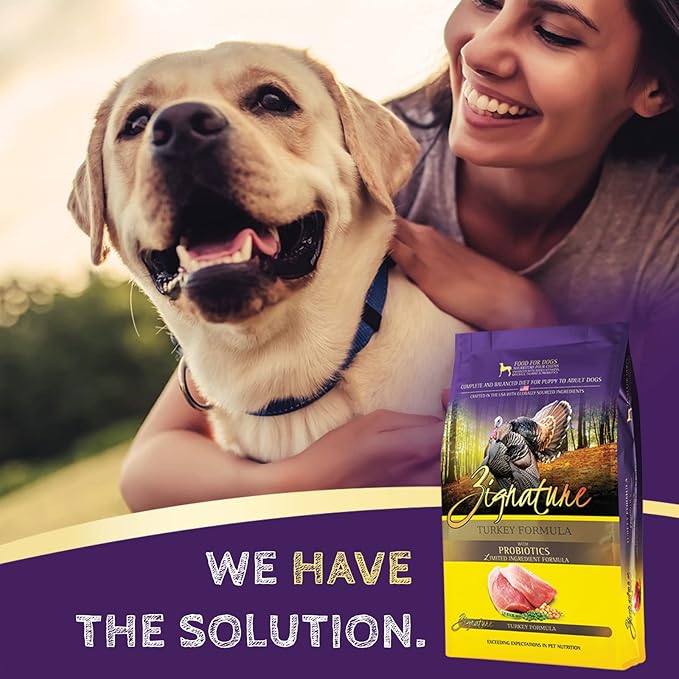 Zignature Turkey Limited Ingredient Formula Dry Dog Food 12.5 lb
