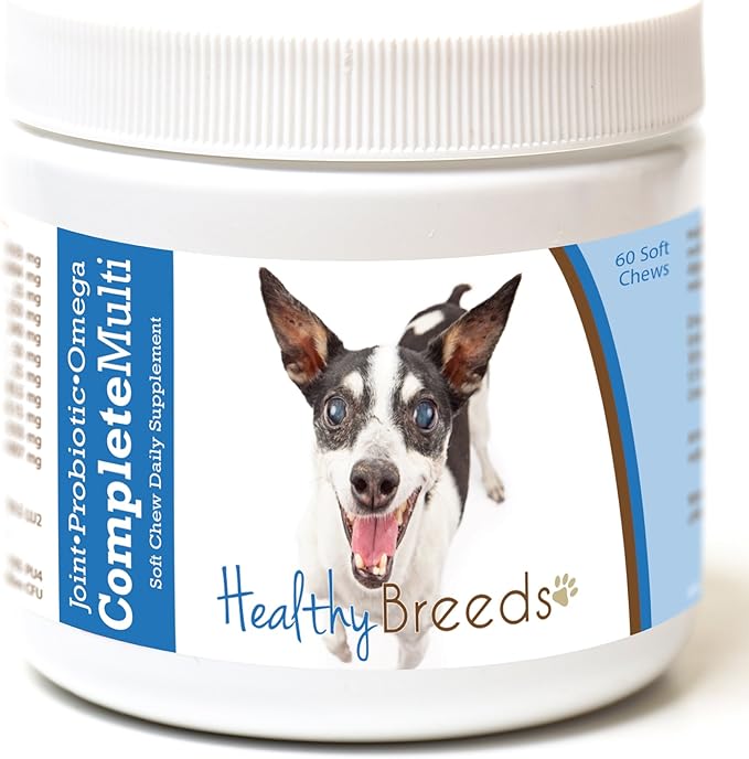 Healthy Breeds Rat Terrier All in One Multivitamin Soft Chew 60 Count