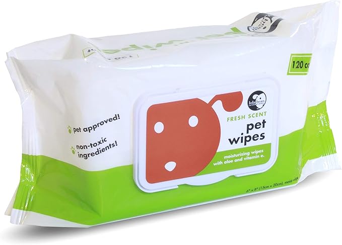 Fresh Scent Pet Wipes - Dog Puppy