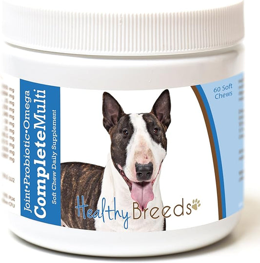 Healthy Breeds Miniature Bull Terrier All in One Multivitamin Soft Chew 60 Count