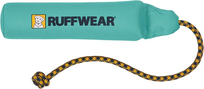Ruffwear, Lunker Durable Floating Toy for Dogs, Aurora Teal, Medium