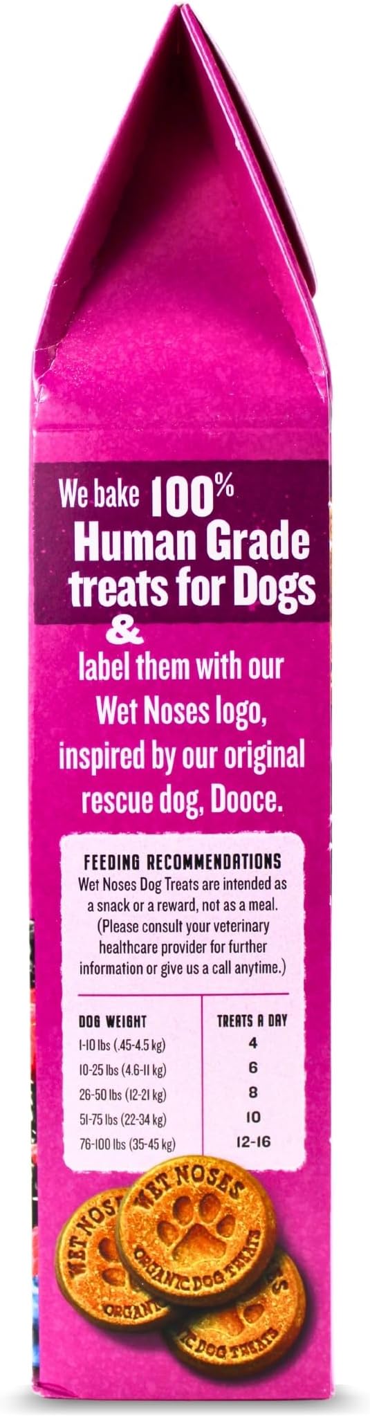 Organic Crunchy Dog Treats – for All Pet Sizes, Breeds – All-Natural Puppy Treat, Senior Dog Snack – 100% Human-Grade – Delicious Chews for Dogs – Grain-Free Berry Blast, 14 Oz (2-Pack)