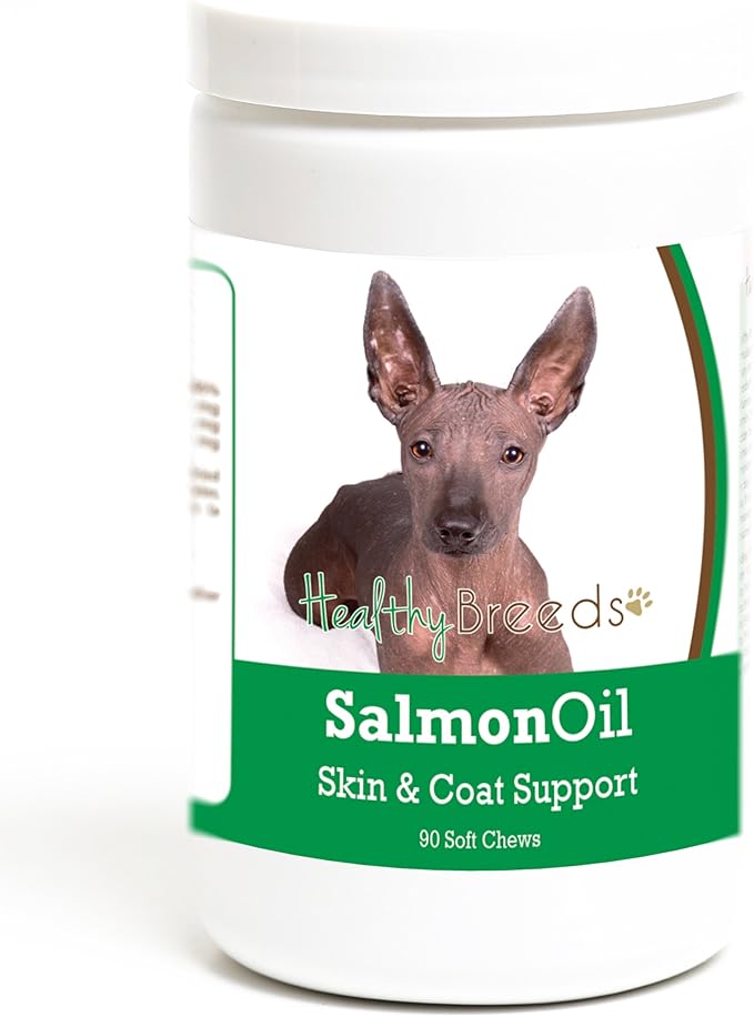 Healthy Breeds Xoloitzcuintli Salmon Oil Soft Chews 90 Count