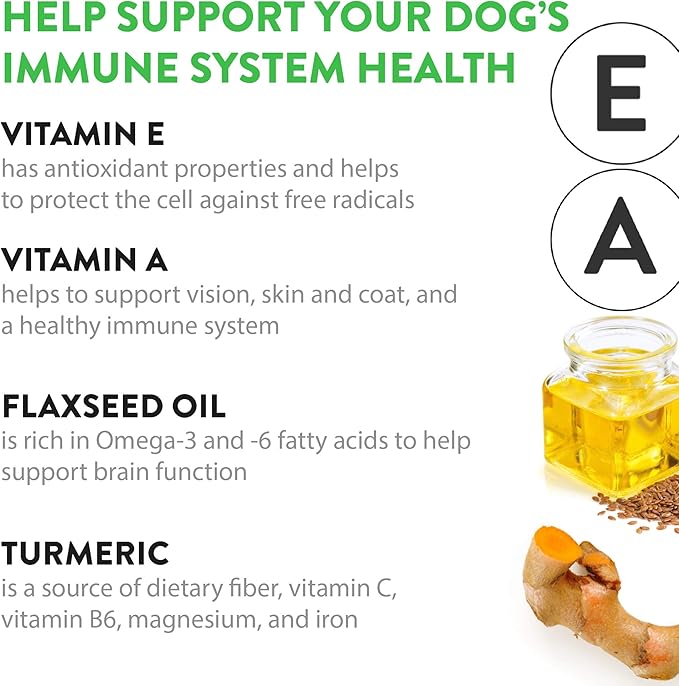 DOGSWELL Immunity & Defense, Flaxseed Oil, Turmeric, Vitamin E & A, Healthy Aging, Chicken Jerky 24 oz (842197)