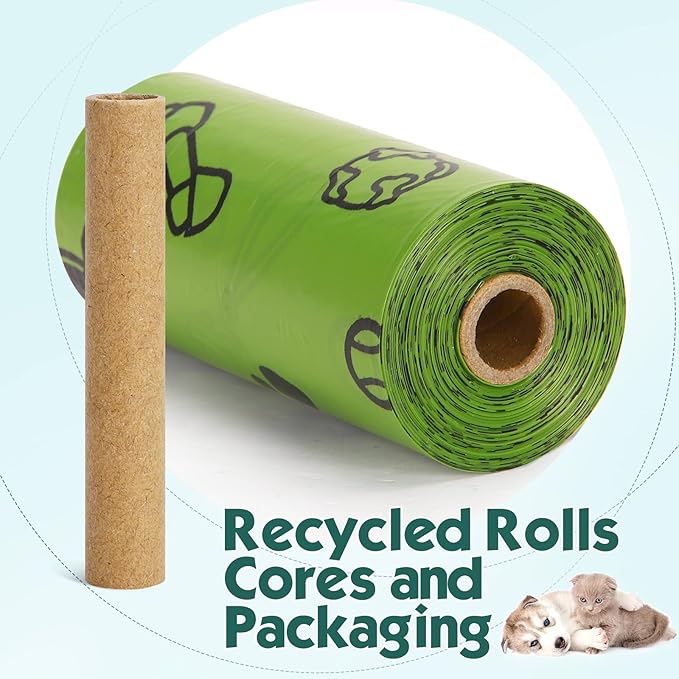 Dog Poop Bag(720 Count), Leak Proof Dog Bags for Poop Refills Rolls - Extra Strong Doggie Poop Bags Scented - 9X13 Inches丨with a dispenser Pet Waste Bags