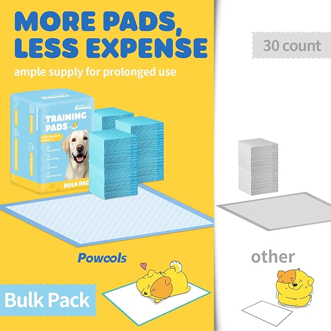 100-Pack X-Large Puppy Pads - 34'' x 28'' Pee Pads for Dogs Potty Training with Leak-Proof Quick-Dry Design, 6-Layer Wee Wee Pads for Dogs