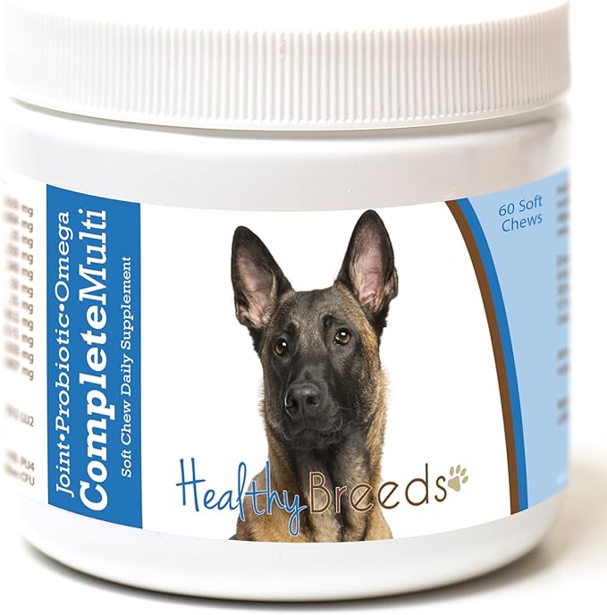 Healthy Breeds Belgian Malinois All in One Multivitamin Soft Chew 60 Count