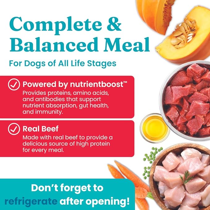 Solid Gold Food Toppers for Picky Dogs - Real Beef Meatball Topper - 3 Pack Healthy Dog Treats - High Protein Soft Dog Treats to Serve w/Dry Dog Food or Wet Dog Food or as Dog Snacks