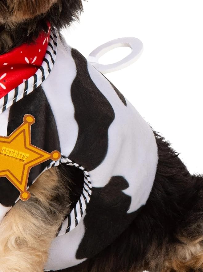 Rubie's Disney Toy Story Pet Costume Accessory, Woody, Medium/Large
