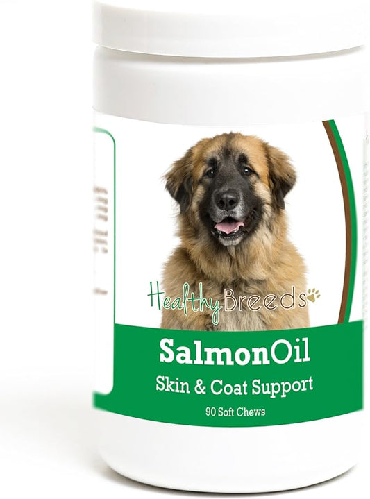 Healthy Breeds Leonberger Salmon Oil Soft Chews 90 Count