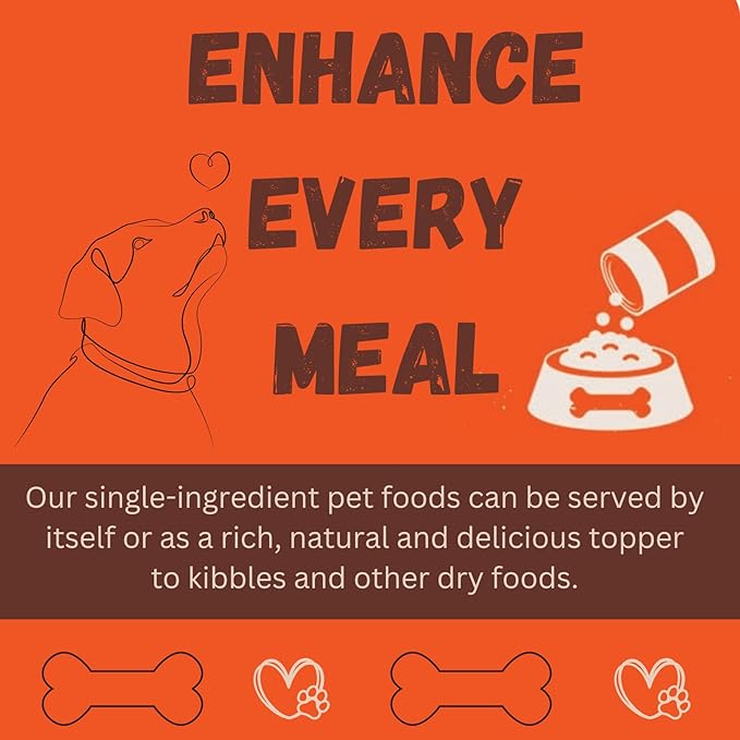 100% Beef Wet Dog Food, in Bone-Broth, Hypoallergenic Dog Food, All-Natural Mixer, Topper & Hydration - 11oz. (12 cans)
