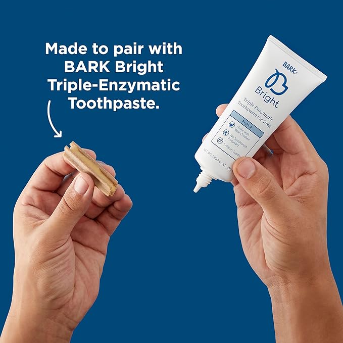 Bark Bright Dental Sticks for Small Dogs Chews, 5.82 oz, Count of 30