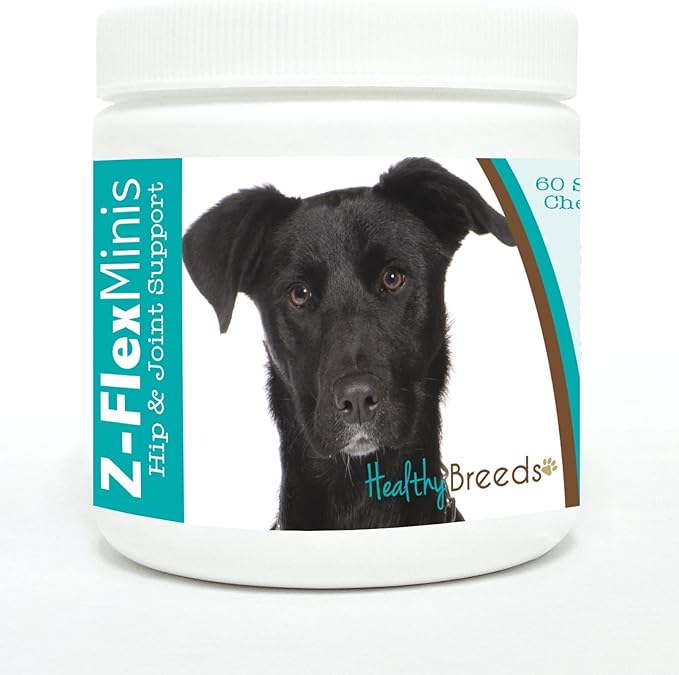 Healthy Breeds Mutt Z-Flex Minis Hip and Joint Support Soft Chews 60 Count