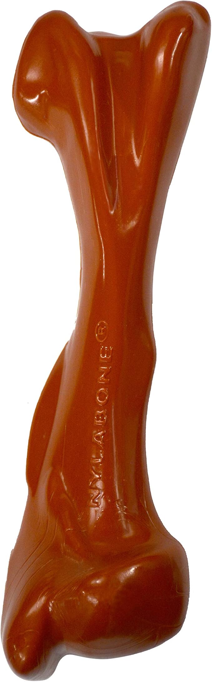 Nylabone Power Chew Bison Bone Alternative Nylon Chew Toy for Dogs, Dog Toys for Aggressive Chewers, Bison Flavor, Large/Giant (1 Count)