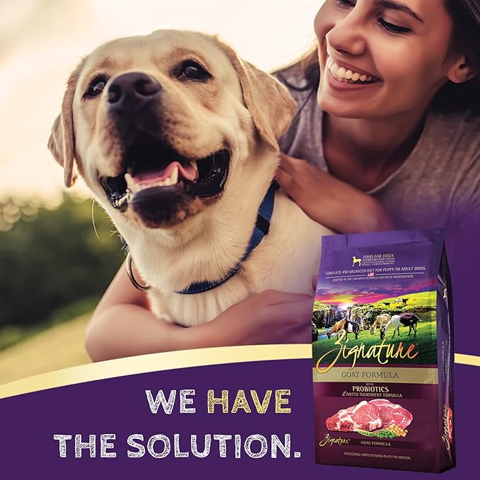 Zignature Goat Limited Ingredient Formula Dry Dog Food 12.5lb