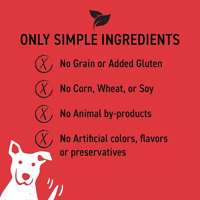 Cloud Star Wag More Bark Less Jerky Grain Free Dog Treats, Texas BBQ Beef, 10 oz. Pouch