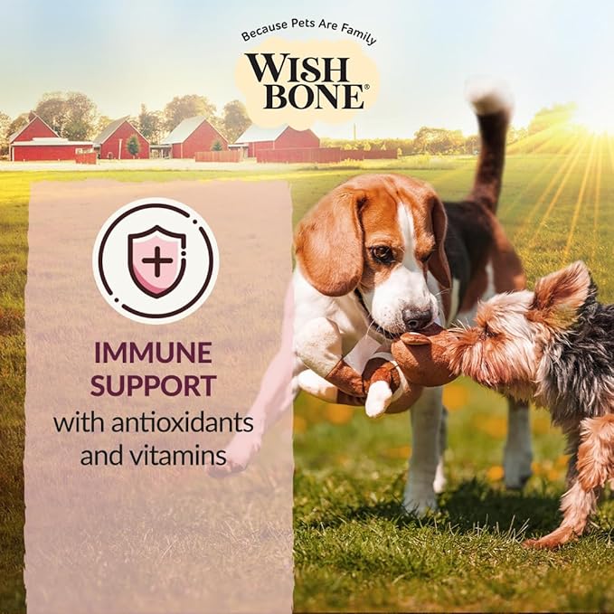Wishbone Graze New Zealand Beef and Lamb Dry Dog Food, Gluten-Free, Grain-Free Formula for Overall Pet Health - 4 lb