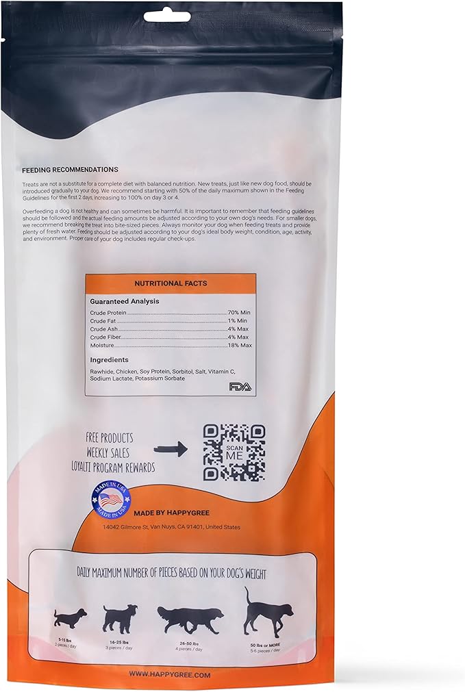 Made in USA Premium Dog Treats - New Single Ingredient - Organic Duck & Chicken Jerky, Sweet Potato for Large - Small Dogs - NO Additives NO Fillers NO GMO