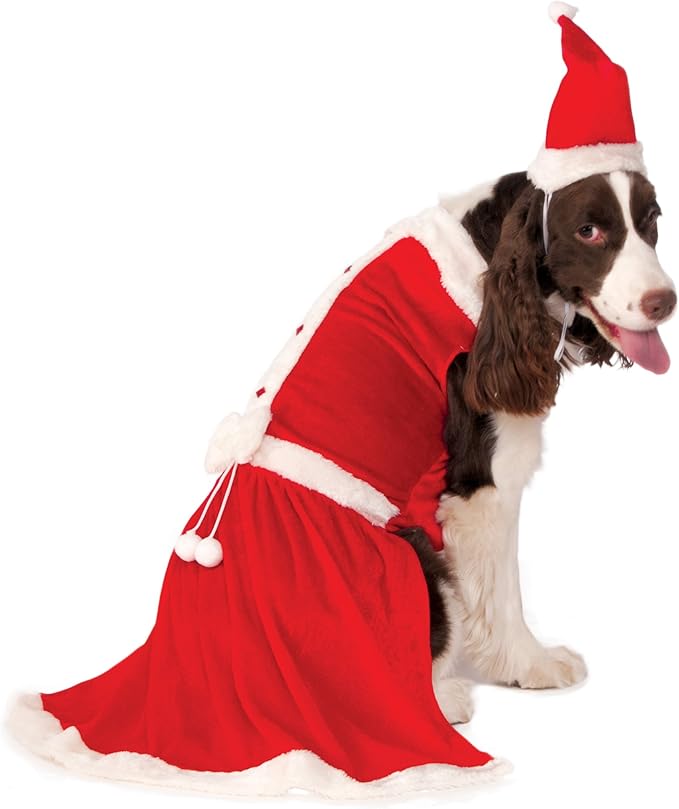Rubie's Christmas Collection Mrs. Claus Pet Costume, XXX-Large