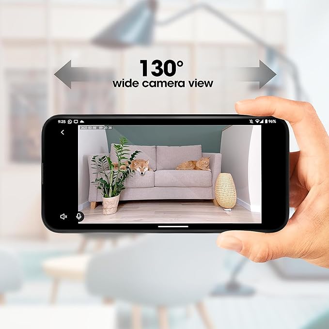 Closer Pets TreatView 1080p Pet Camera and Treat Dispenser with Motion Activation, for Indoor Use (iOS/Android Compatible)