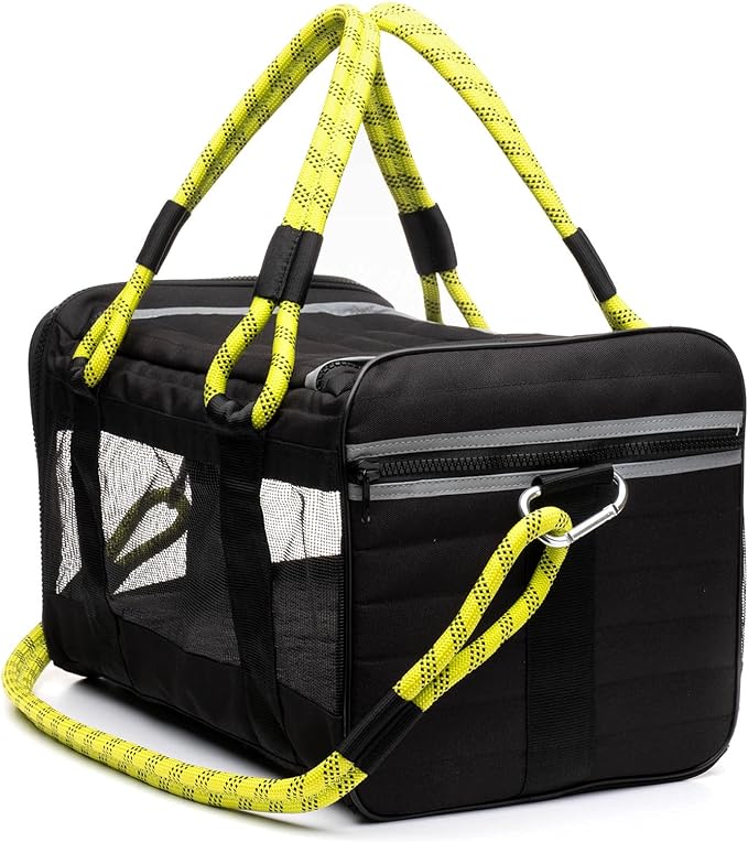 ROVERLUND Airline-Compliant Pet Carrier | includes Leash | Suitable for Pets up to 12.5lbs