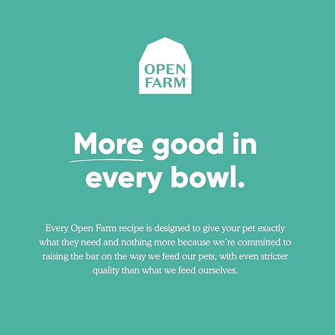 Open Farm Ancient Grains Dry Dog Food, Humanely Raised Meat Recipe with Wholesome Grains and No Artificial Flavors or Preservatives (Puppy Ancient Grain, 4 Pound (Pack of 1))