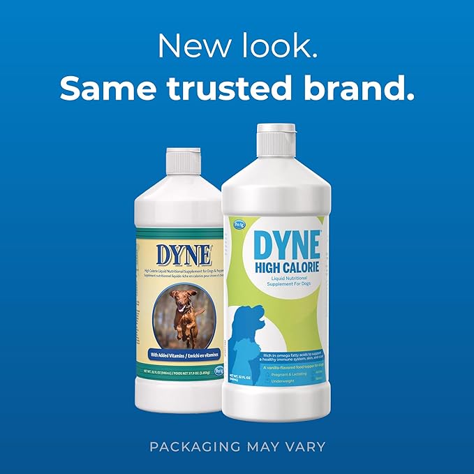 Dyne High Calorie/Weight Gainer Liquid for Dogs, 32 oz - Pack of 2