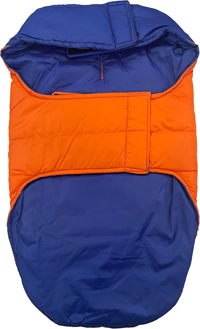 Pets First MLB New York Mets Puffer Vest for Dogs & Cats, Size Large. Warm, Cozy, and Waterproof Dog Coat, for Small and Large Dogs/Cats. Best MLB Licensed PET Warming Sports Jacket (MET-4081-LG)