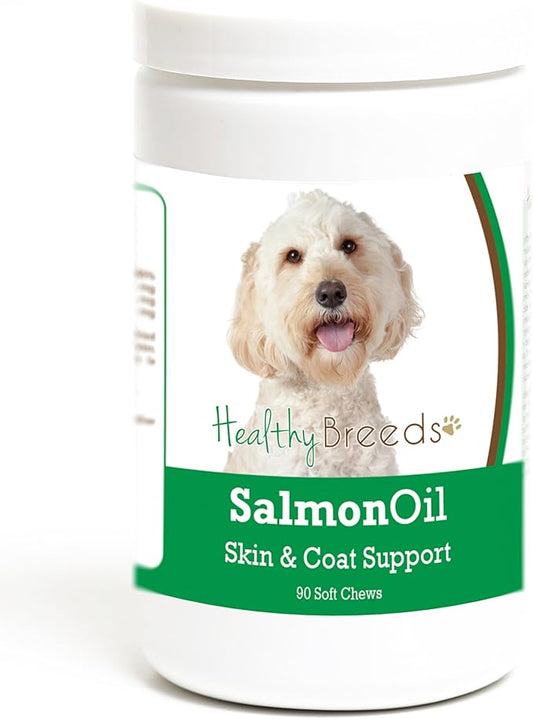 Healthy Breeds Labradoodle Salmon Oil Soft Chews 90 Count