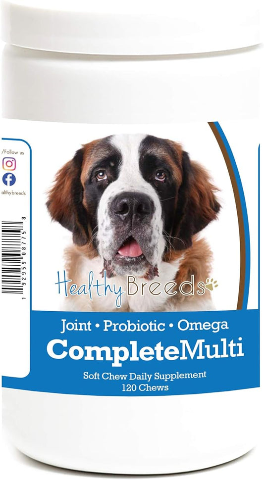 Healthy Breeds Saint Bernard All in One Multivitamin Soft Chew 120 Count