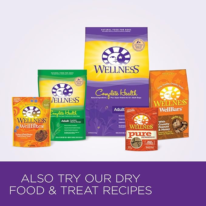 Wellness 95% Chicken Natural Wet Grain Free Canned Dog Food, 13.2-Ounce Can