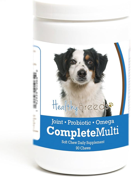 Healthy Breeds Miniature American Shepherd All in One Multivitamin Soft Chew 90 Count