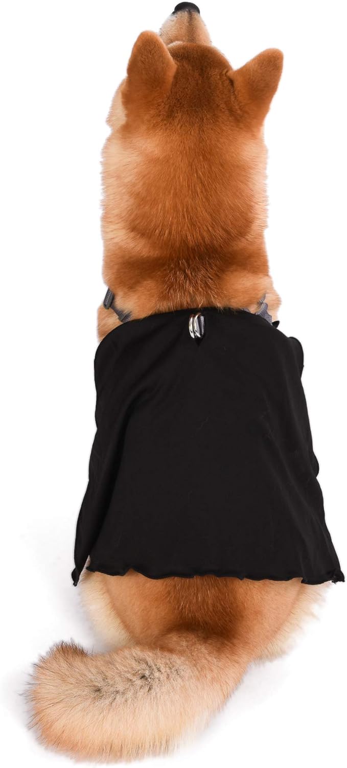 Star Wars for Pets Darth Vader Cosplay Dog Harness for Small Dogs, Small (S) | Black Small Dog Harness is Cute No Pull Dog Harness with Hood | Merch for Dogs or Pet Costume