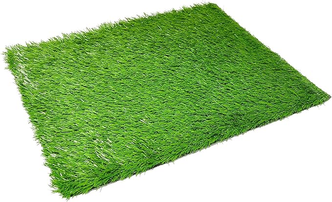 Downtown Pet Supply Replacement Dog Potty Grass, 20 x 25 - Washable Synthetic Grass Pad for Dogs, Suitable as Indoor or Outdoor Grass Pee Turf - Dog Housebreaking Supplies