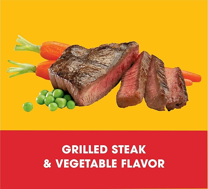 Pedigree Complete Nutrition Adult Dry Dog Food Grilled Steak & Vegetable Flavor Dog Kibble, 16 lb. Bag