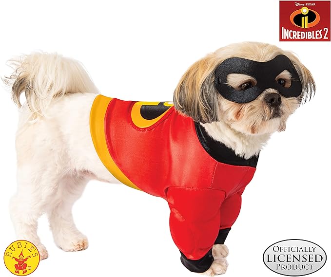 Rubie's unisex adult Disney: Incredibles 2 Shirt and Mask Pet Costume, AS Shown, X-Large US