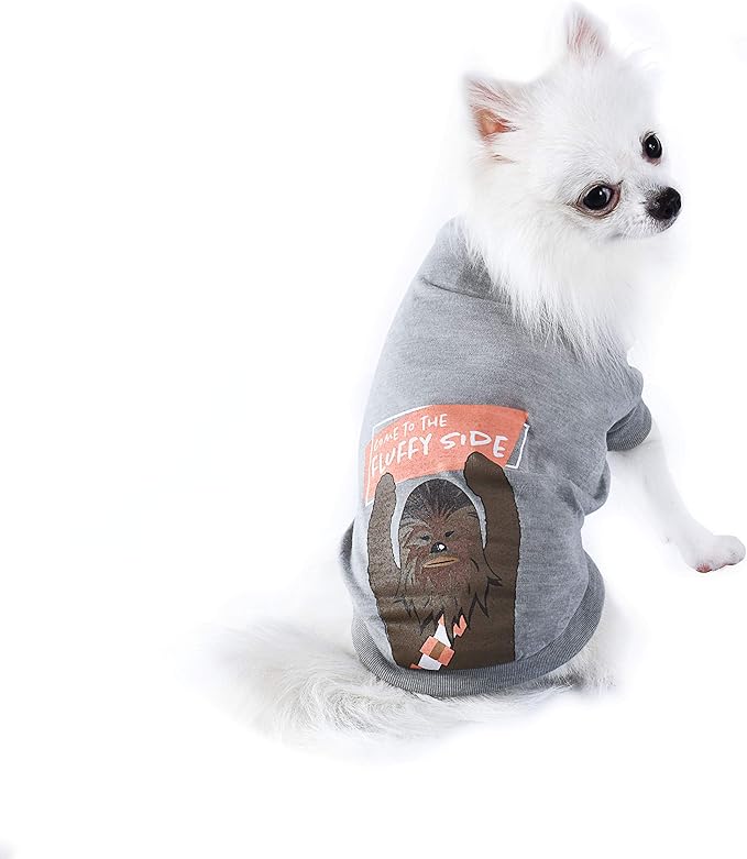 Star Wars for Pets "Come To The Fluffy Side" Chewbacca Dog Tee | Dog Shirt for Large Dogs | Size X-Large | Soft, Cute, and Comfortable Dog Clothing and Apparel, Cute Dog Clothes