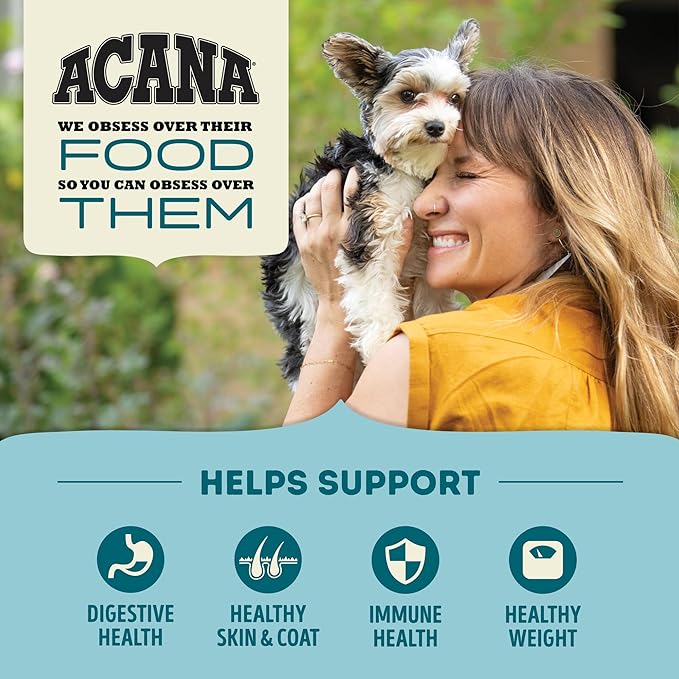 ACANA Grain Free Dry Dog Food, Freshwater Fish Dog Food Recipe, 13lb