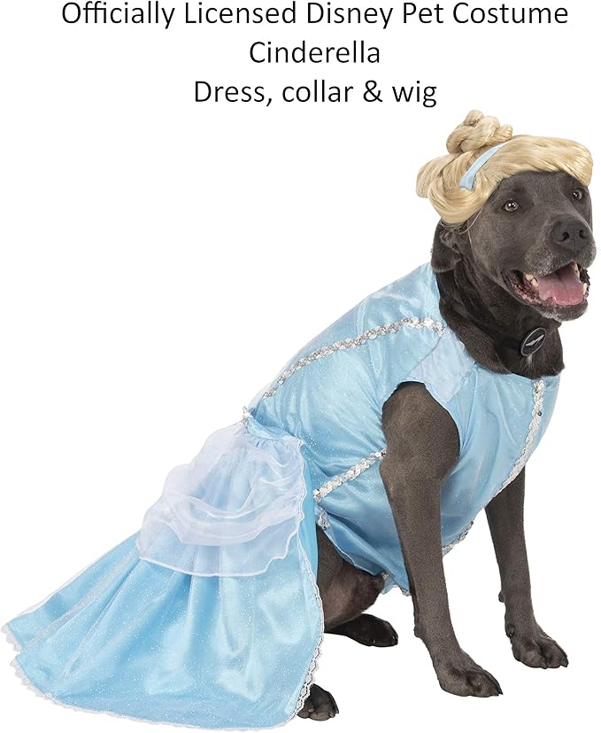 Rubie's Disney Princess Pet Costume, Cinderella, XX-Large