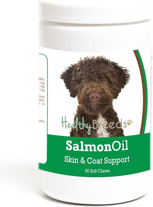 Healthy Breeds Lagotti Romagnoli Salmon Oil Soft Chews 90 Count