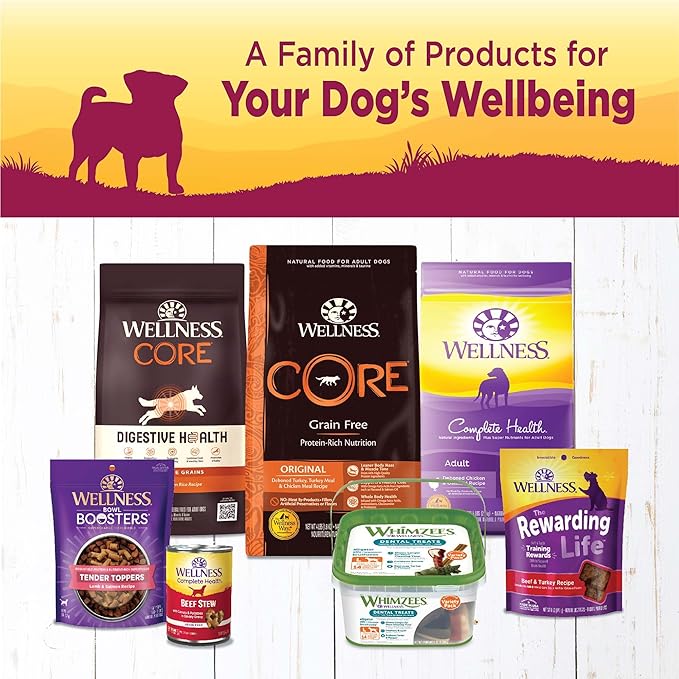 Wellness Natural Pet Food 3 Oz Grain Free Natural Wet Small Breed Roasted chicken, beef, green beans & Red Peppers. (12 Pack), One Size