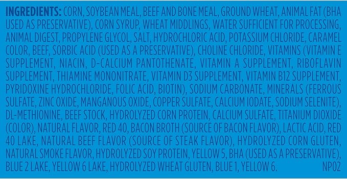 Kibbles 'n Bits Savory Bacon & Steak Flavor Dry Dog Food, 3.5 lb. Bag