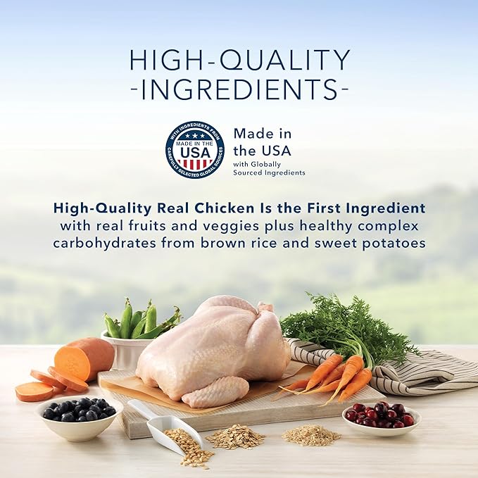 Blue Buffalo Life Protection Formula Natural Adult Healthy Weight Dry Dog Food, Chicken and Brown Rice 5-lb Trial Size Bag
