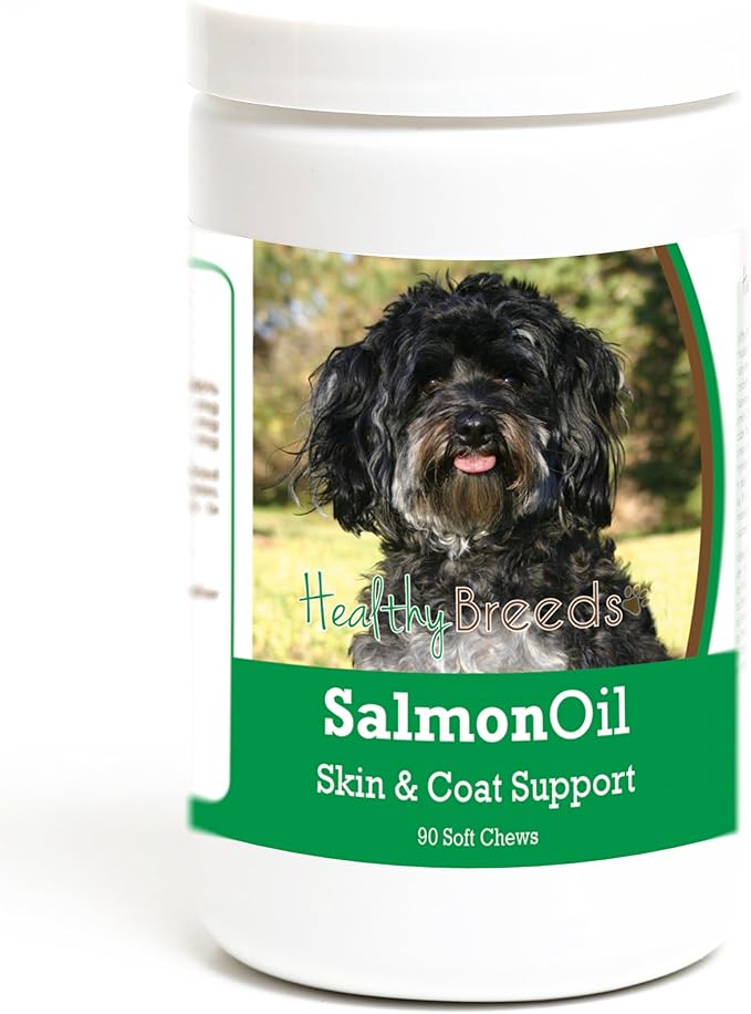 Healthy Breeds Maltipoo Salmon Oil Soft Chews 90 Count