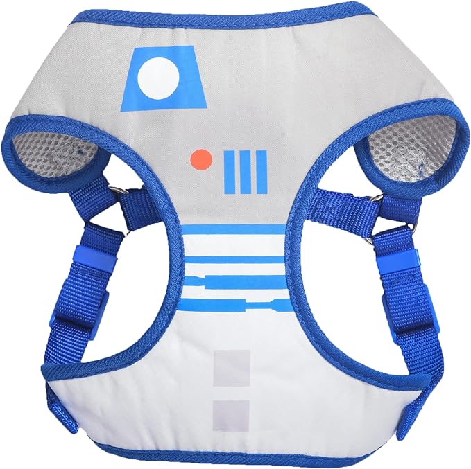 Star Wars R2D2 Dog Harness, Size Small | Small Dog Harness, No Pull Dog Harness for Small Dogs, Step in Dog Harness | R2D2 Star Wars Dog Harness with D-Ring for Your Star Wars Dog
