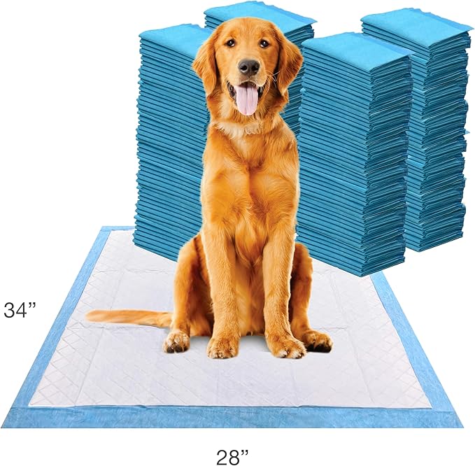 Four Paws Wee-Wee Superior Performance X-Large Pee Pads for Dogs - Puppy & Dog Pads for Potty Training - Dog Supplies for Housebreaking - 28" x 34" (200 Count)