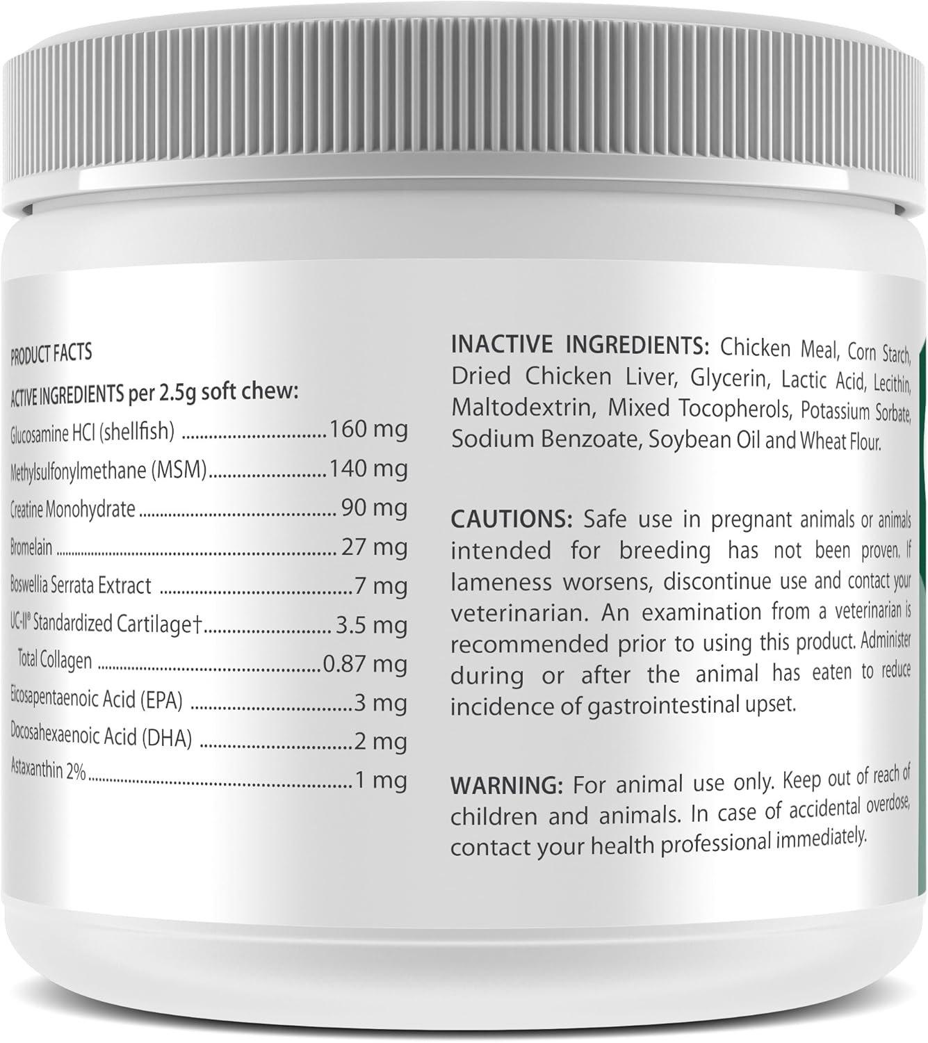 CEVA Animal Health TRP-Tri-COX Mini Soft Chews, Joint Support For Small Dogs & Puppies (120 Count)